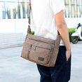 thumbnail image 2 of Canvas Bag For Men, Small Canvas Crossbody Bag Teen School Satchel Women Travel Shoulder Bag, 2 of 5