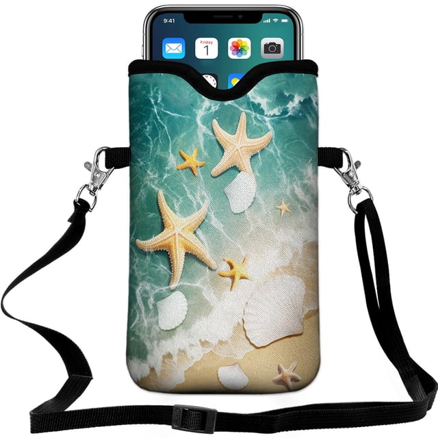 Funda para teléfono móvil Braytow de neopreno de 18 x 10 cm a prueba de golpes