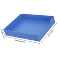 thumbnail image 2 of WEUVEB home storage box File Box Blue ABS Workplace Efficiency 1Set, 2 of 8