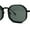 Black Green, variant on Mens Octagonal Dimensional Metal Rim Rectangle Steam Punk Sunglasses Black Green