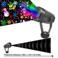 thumbnail image 5 of Christmas LED Projector Lights, Outdoor Christmas Decorations Light with Pattern Snowflake Holiday Landscape Projector Home Garden Decoration, 5 of 8