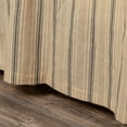 thumbnail image 2 of VHC Brands Sawyer Mill Stripe Cotton Bed Skirt, Twin, Dark Creme White, 2 of 4