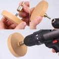 thumbnail image 4 of Adhesive Remover, Car Sticker Remover Kit, 2 Pcs Eraser Wheel and Plastic Scraper, Decal Remover, 3.5In Toffee Wheel with Adaptors for Removing Vinyl, Glue, Sticker, Adhesive on Window Cars, 4 of 8