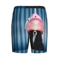 thumbnail image 5 of Gaeub Dog in Hairdresser Printed Men's Short Pajama Pants, Lightweight Lounge & Sleep Bottoms Keep You Cool - Medium, 5 of 9