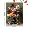 thumbnail image 3 of Constance Floral Canvas Wall Art, Elegant Flower Print, Living Room Bedroom Bathroom Home Decor, 3 of 8