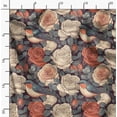 thumbnail image 2 of Soimoi Pure Silk Green Fabric By the Yard - 42 Inch Wide - Rose Floral Pattern Textile - Romantic and Delicate Designs for Stylish Projects Printed Fabric, 2 of 6