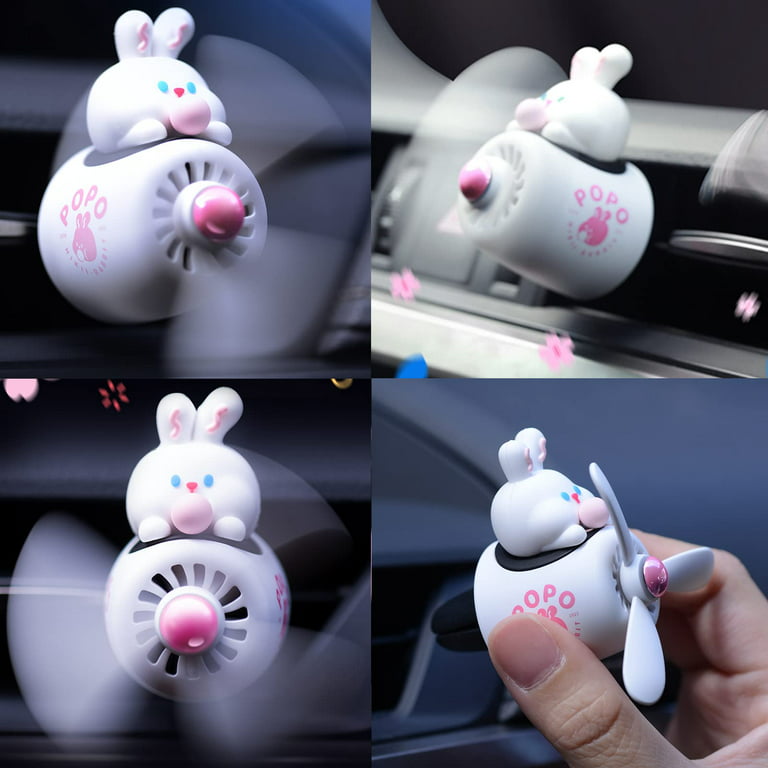  Bear Pilot Car Air Freshener Cute Car Diffuser Rotating  Propeller Air Outlet Vent Fresheners Aromatherapy Ornament Car Accessories  Automotive Air Fresheners for Cars (Fresh Style) : Automotive