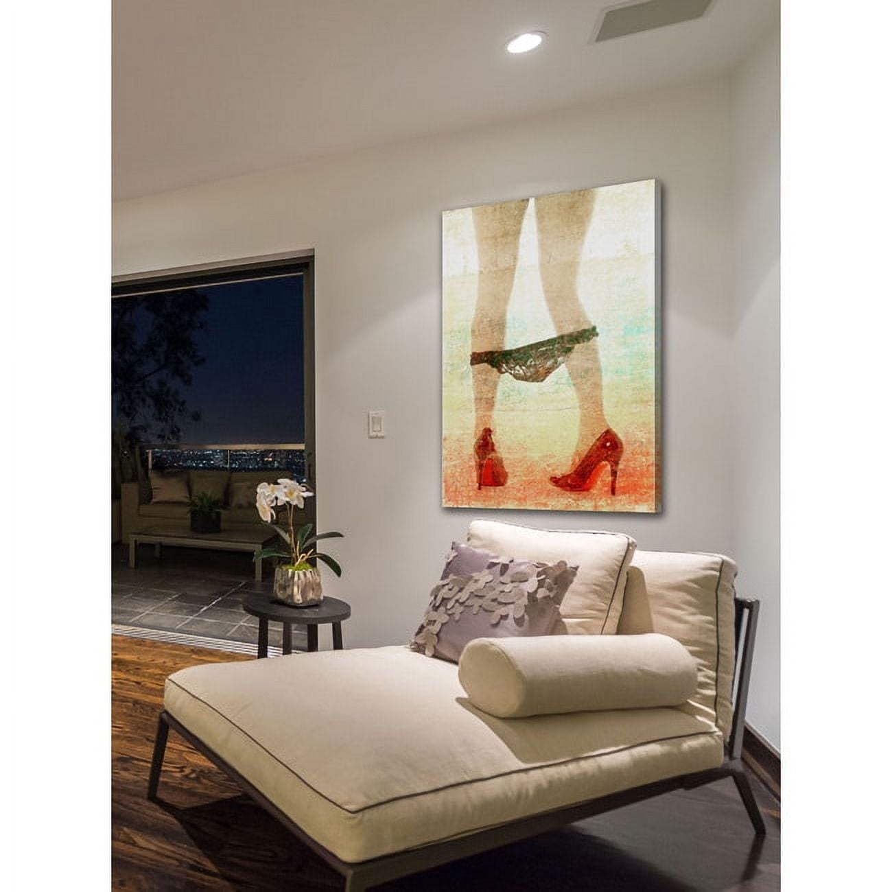 Parvez Taj Pants Down Canvas Wall Art