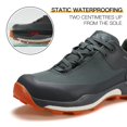 thumbnail image 2 of Zapatos de senderismo HUMTTO impermeables para hombre, senderos de trekking, color gris 8.5US, 2 of 6