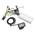 thumbnail image 1 of Scooter Controller Kit, Low Noise 36V 48V 500W Easy Installation Scooter Controller LCD Panel Kit  For 22.5mm Diameter Handlebars, 1 of 8