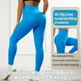 thumbnail image 4 of Slimove Cellulite 3D Leggings, High Waisted Butt Lifting Tummy Training Control, Anti Cellulite Legging for Gym Workout, 4 of 12