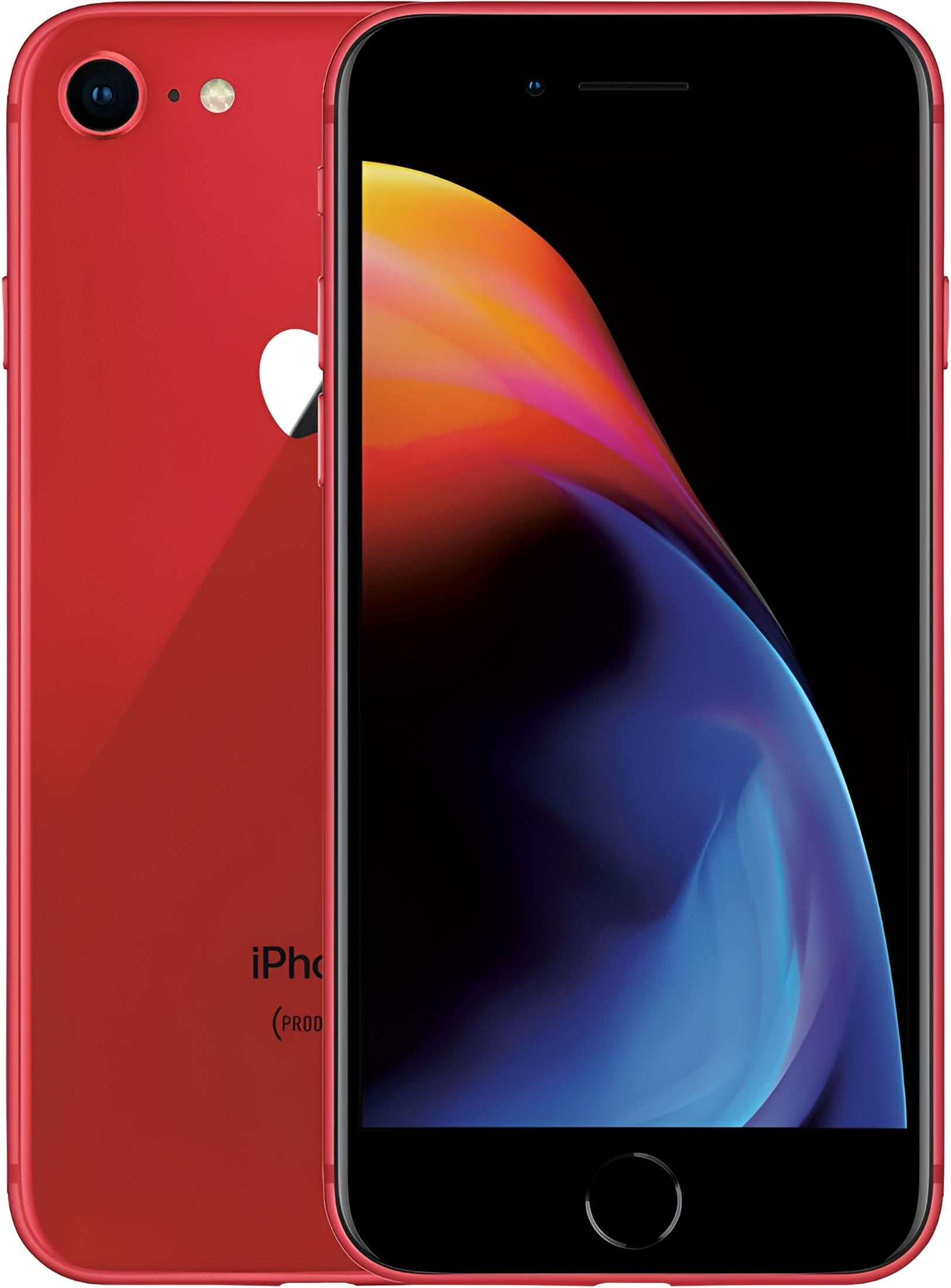 Restored Apple iPhone 8 - Carrier Unlocked - 256GB Red (Refurbished)