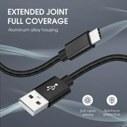 ROFAY 10' USB A to USB C Cable, Blue