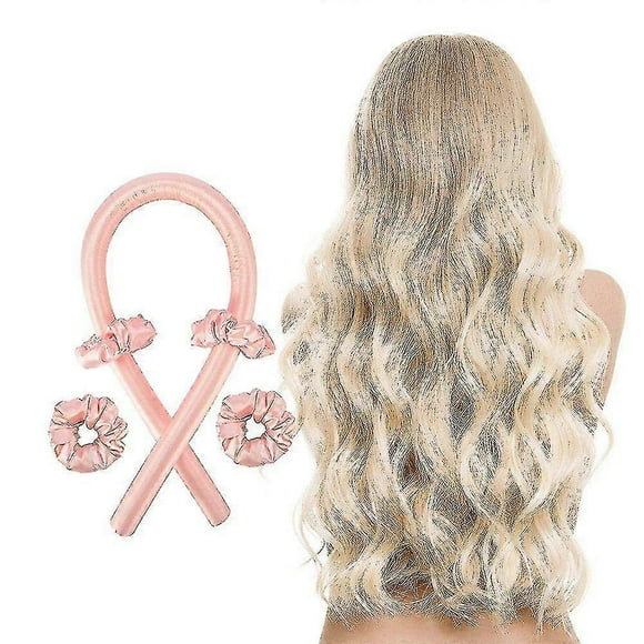 Heatless Curls Heatless Curling Ribbon Wave Shaper Soft Headband Curls Diy Hair Styling Kit For Women