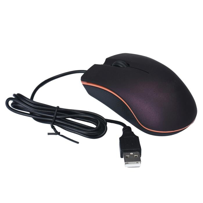 1pc Optical 3 Buttons 1200dpi USB Wired Game Mouse Mice For PC Laptop Computer