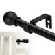 thumbnail image 1 of Barra de cortina GXOACKJ, 80 — 120 cm, decorativa, metal negro mate, 1 of 5