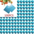 thumbnail image 1 of 100pcs Square Aluminum Foil Wrappers Colorful wrappers candy Package for Sweets Candy Chocolate Lollipops, 1 of 1
