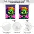 thumbnail image 5 of ZNDUO Halloween Zombie Cartoon Pattern Halloween Garden Flag, Small Yard Lawn Flag for Outdoor House Decor Holiday Home Decorations, 12.5"x18", 5 of 8
