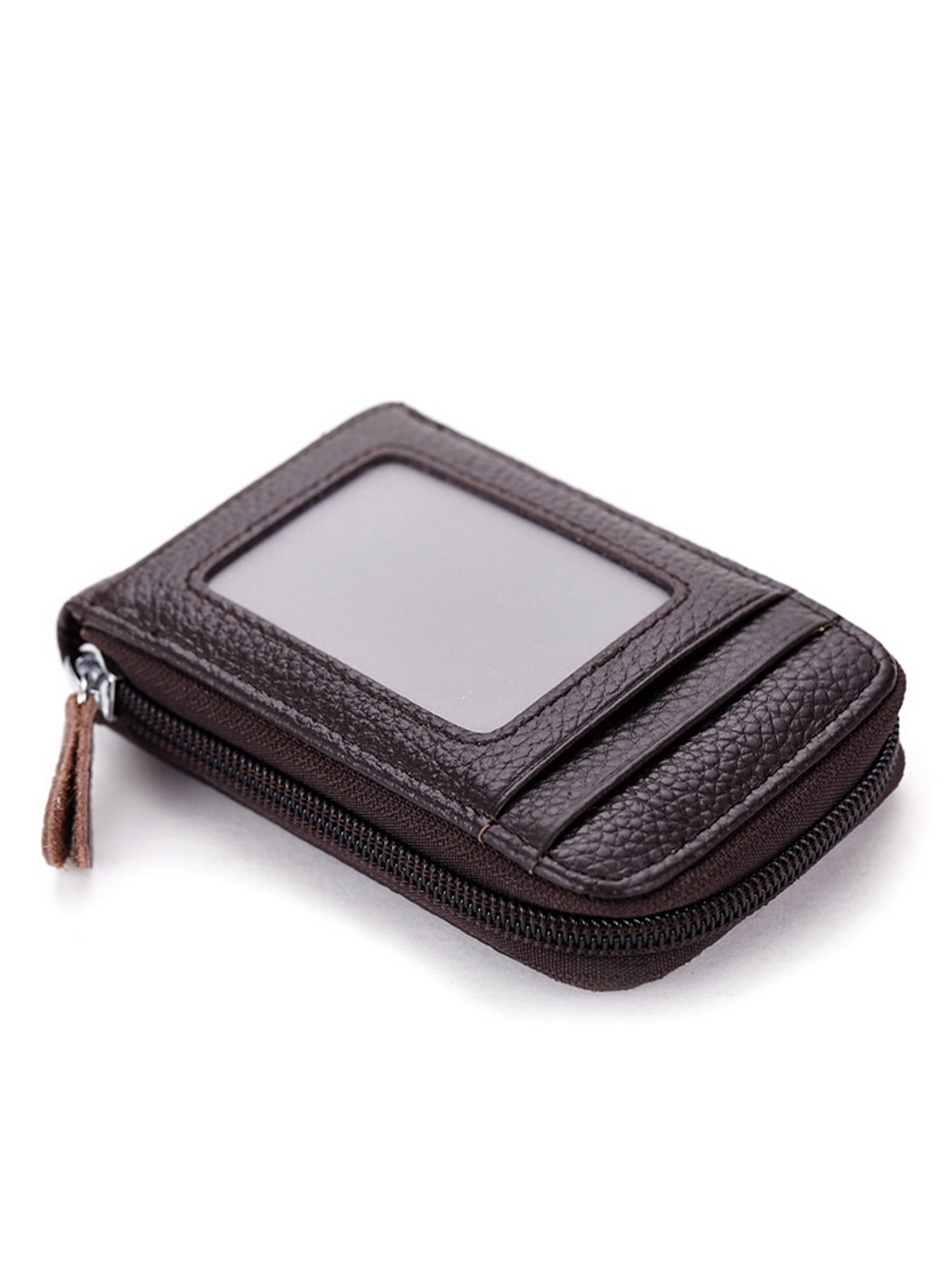 Men's Genuine Leather Business Credit Card Cases Wallet Travel Security