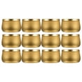 thumbnail image 1 of MasteelfCA 12pcs Tea Storage Can Round Candle Candy Storage Box Craft Beads Jewelry Canister, 1 of 7