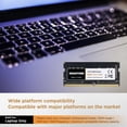 thumbnail image 7 of 【DDR4 RAM】 Gigastone Laptop RAM 16GB (2x8GB) DDR4 16GB DDR4-2666MHz PC4-21300 CL19 1.2V 260 Pin Unbuffered Non ECC SODIMM for Notebook Laptop Memory Module (Laptop ONLY), 7 of 7
