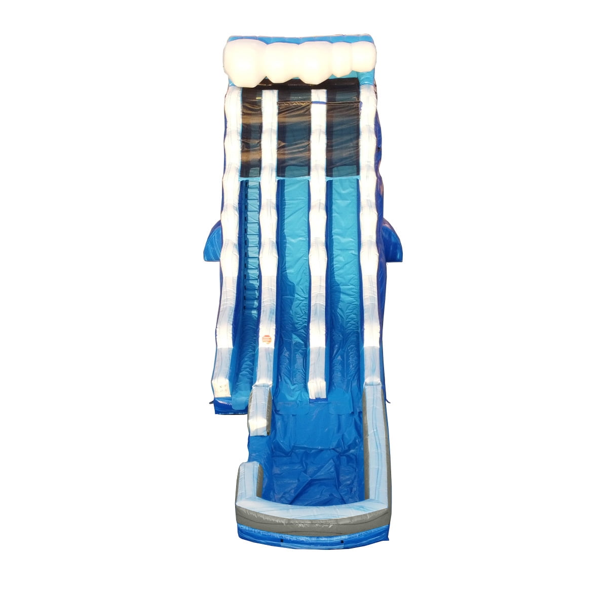 TentandTable Commercial Inflatable Water Slide, Blue Marble with Blower, 22 ft