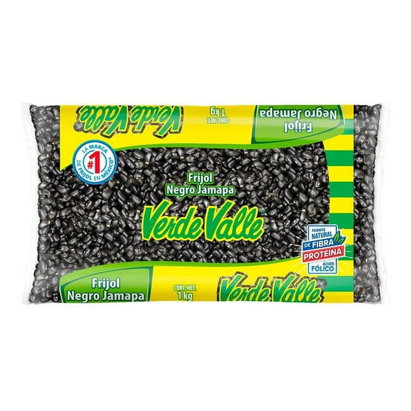Frijol negro Verde Valle jamapa 1 kg