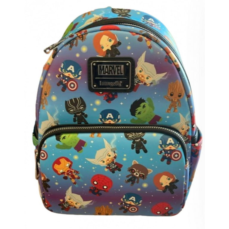 新品　marvel loungefly Disney コラボ　リュック Disney Parks Marvel Mini Backpack by Loungefly New with Tag