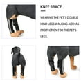 thumbnail image 2 of Blessure de Protection de Coude pour Animaux de Compagnie Relaxant Jambe Manchon SBR Équilibré Accessoire de Protection Accessoire de Protection, L, 2 of 6