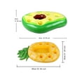 thumbnail image 4 of LJNYFDC Inflatable Plate Inflatable Dinner Tray Fruit Shape Leak Proof Strong Buoyancy Water Dining PVC Pool Drink Holder Float for Beach Supplies, 4 of 6