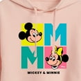 thumbnail image 3 of Disney - Minnie Mickey   - Juniors Cropped Pullover Hoodie, 3 of 5
