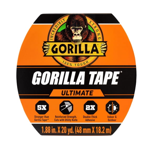 Tape Gorilla Ultimate, tela de alta resistencia con adhesivo de doble grosor