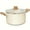 6 qt - White, variant on Stock Pot with Lid, Granite Soup Pot with Lid, Induction Pot with Stay-cool Handle, Nonstick Soup Pot with Lid