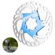 thumbnail image 2 of Rotor De Freno De Bicicleta De Montaña Rotor De Freno De Disipación De Calor Hueco Disco Flotante Grueso Disco De Cinco Clavos Con Hebilla Flotante De Acero Inoxidable 1 Pieza Vogacara OD010802-03, 2 of 7