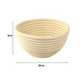 thumbnail image 2 of Handmade Rattan Banneton Bread Dough Proofing Fermentation Baskets Baking Bowl, 2 of 11