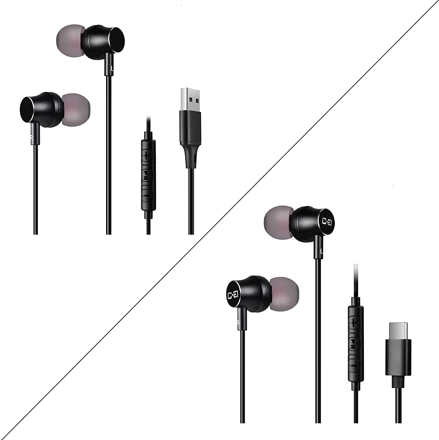 earbuds for computer with long cord