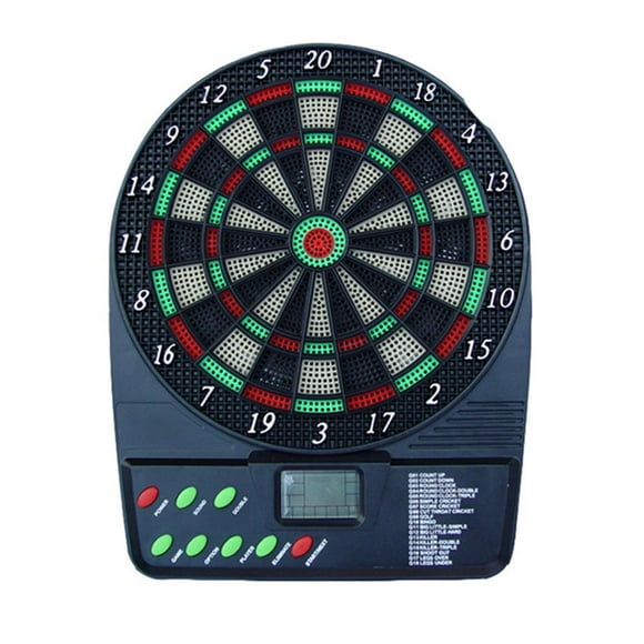 QualitChoice c LCD Display Battery Automatic Score Plate Scoring Board with 3 Plastic Tip Darts