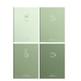 thumbnail image 2 of Light Green Pastel Lined Notebook 7.28 x 10.16 Inches, Tea Pattern Softcover Writing Journal, Single Bulk Stationery Notebook for Office Memos, Travel Journaling & Daily Schedule Tracking, 2 of 8
