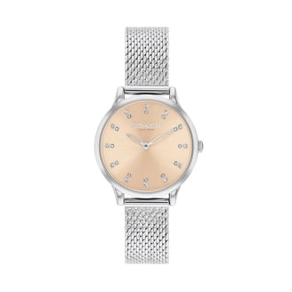 New! Libby Watch ⌚️, 34 Mm, Women’s Size,  White COACH® Outlet | Libby Watch, 34 Mm main image 4