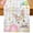 Gray, variant on Colorful Easter Table Runner 36 Inches Long for Kitchen Dining, Spring Easter Bunny Eggs Floral Wooden Dresser Scarf Farmhouse, Dining Table Decorations for Wedding/Parties, 13 x 36 In