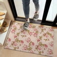 thumbnail image 2 of Pioneer Flower Floral Print Pattern Door Rugs,Washable Non Slip Door Mats Indoor,Decorative Door Mats,Entry Mat Indoor for Entrance,Bedroom,Kitchen,Bathroom,20"x32", 2 of 6