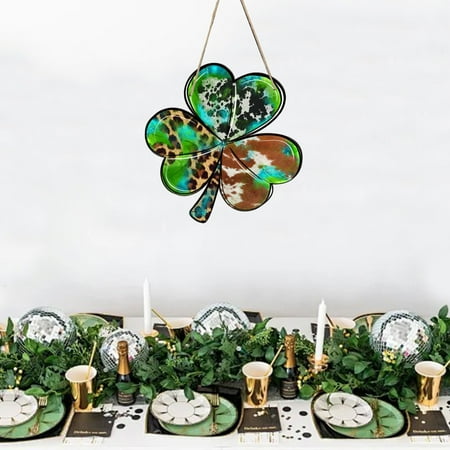 

Wuztai Hooks for Hanging Hook Towel Hooks St Patrick s Day Door Decorations St Patrick s Day Decorative Shamrocks Wooden Plaques Shamrocks Hangings For Front Doors And Walls Multicolor