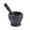 Black, variant on Summer Deal！ Eguiwyn 1*Grinding Tool Set Pestle and Mortar Natural Wooden 6.7 Inch Stone Cup & Crusher Set Hand Grinder for Herbs Pesto &