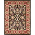 thumbnail image 2 of Safavieh Heritage Stuart Oriental Wool Area Rug, Chocolate/Red, 7'6" x 9'6", 2 of 11