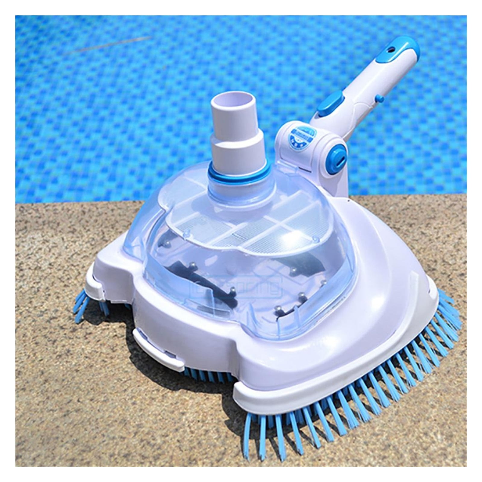 Adjustable Angle Swimming Pool Suction Vacuum Cleaner Head Pond Cleaning Tool For Swimming Pools Hot Springs Spa Aquarium ,Great Suction Power
