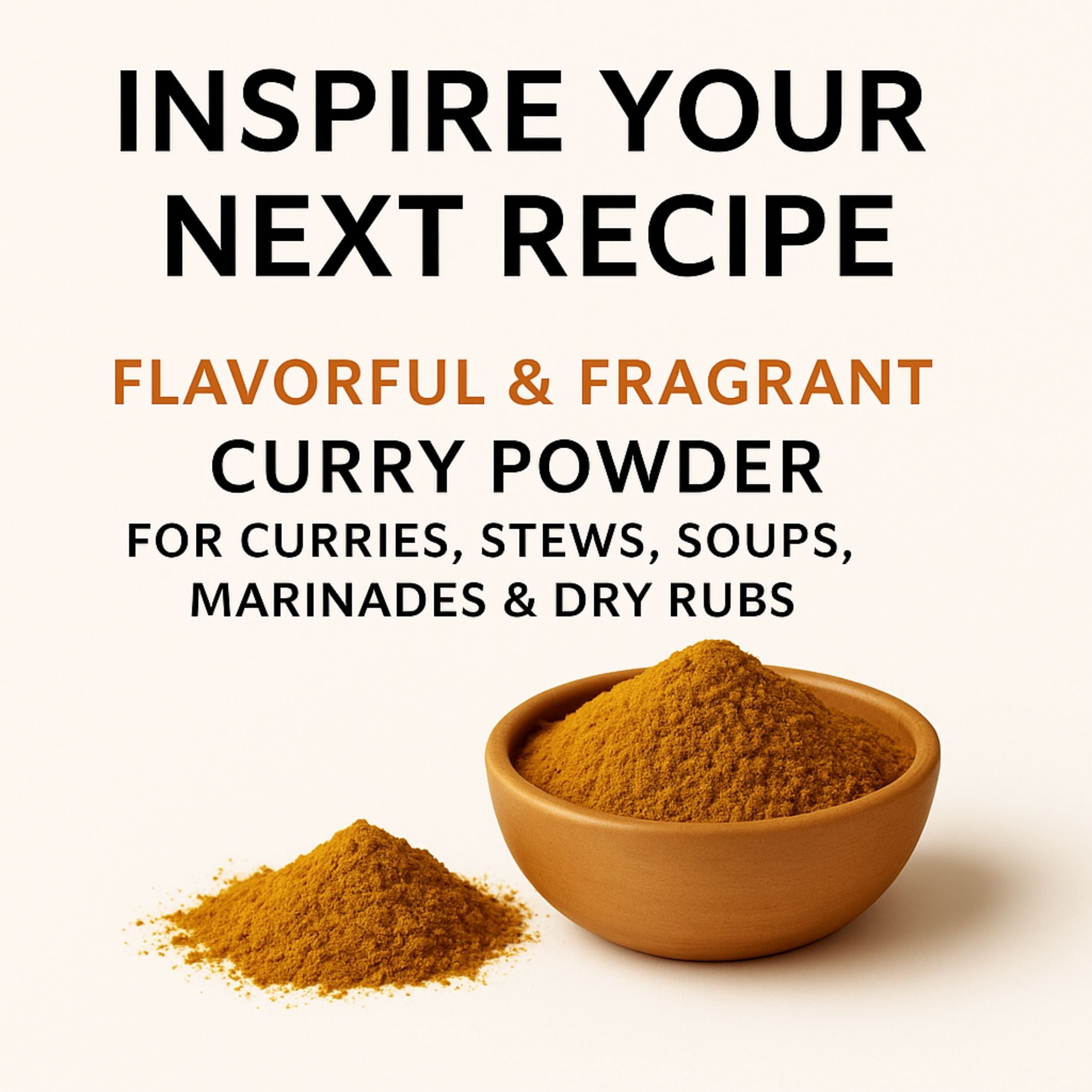 Spicy Pantry Curry Powder – 5lbs, Mild Indian Spice Blend, Perfect for Curries & Seasoning, Resealable Bag