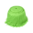 thumbnail image 4 of Tela de piel sintética Sunnimix Para disfraz Parches de piel lanuda verde, 4 of 8