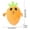 #01 _ Banana+Carrot, variant on 2Pcs Interactive Musical Plush Toys, Soft Banana and Carrot Shape Touch Activated Gift