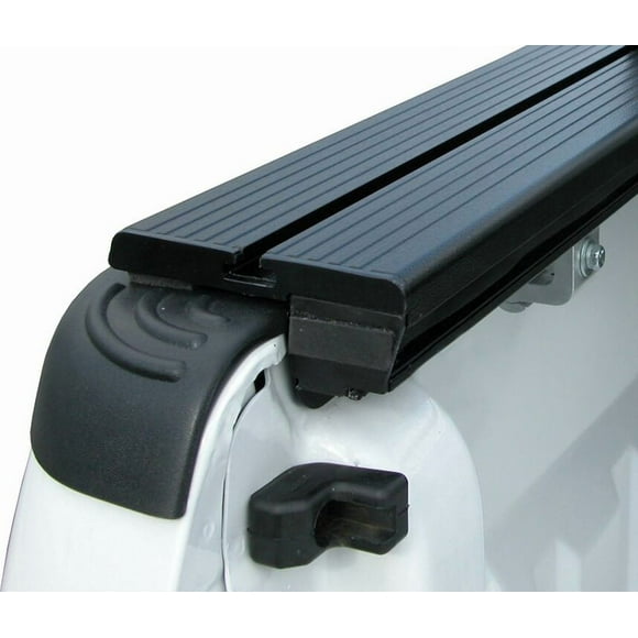 Pace Edwards Tonneau Cover Rail M-BL5155 Bedlocker; For Use With Pace Edwards Bedlocker Cover M-BLDA24A55; Clamp On; Matte; Black; Aluminum; Includes 2 Rails and 4 Clamps