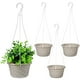 thumbnail image 1 of Maceta colgante para ventana, macetas colgantes, cestas colgantes para plantas al aire libre, 4 Uds., 1 of 6